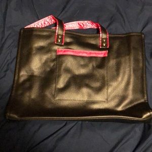 Pink and Black tote